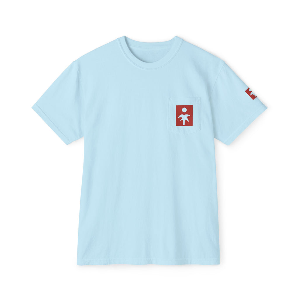 Unisex Garment-Dyed Pocket T-Shirt (9244368208031)